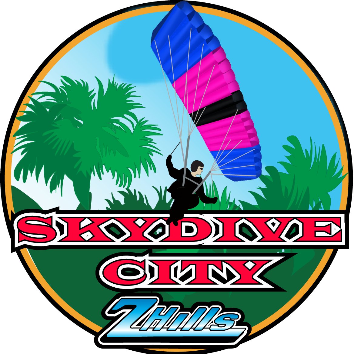 Skydive City (Z Hills) logo